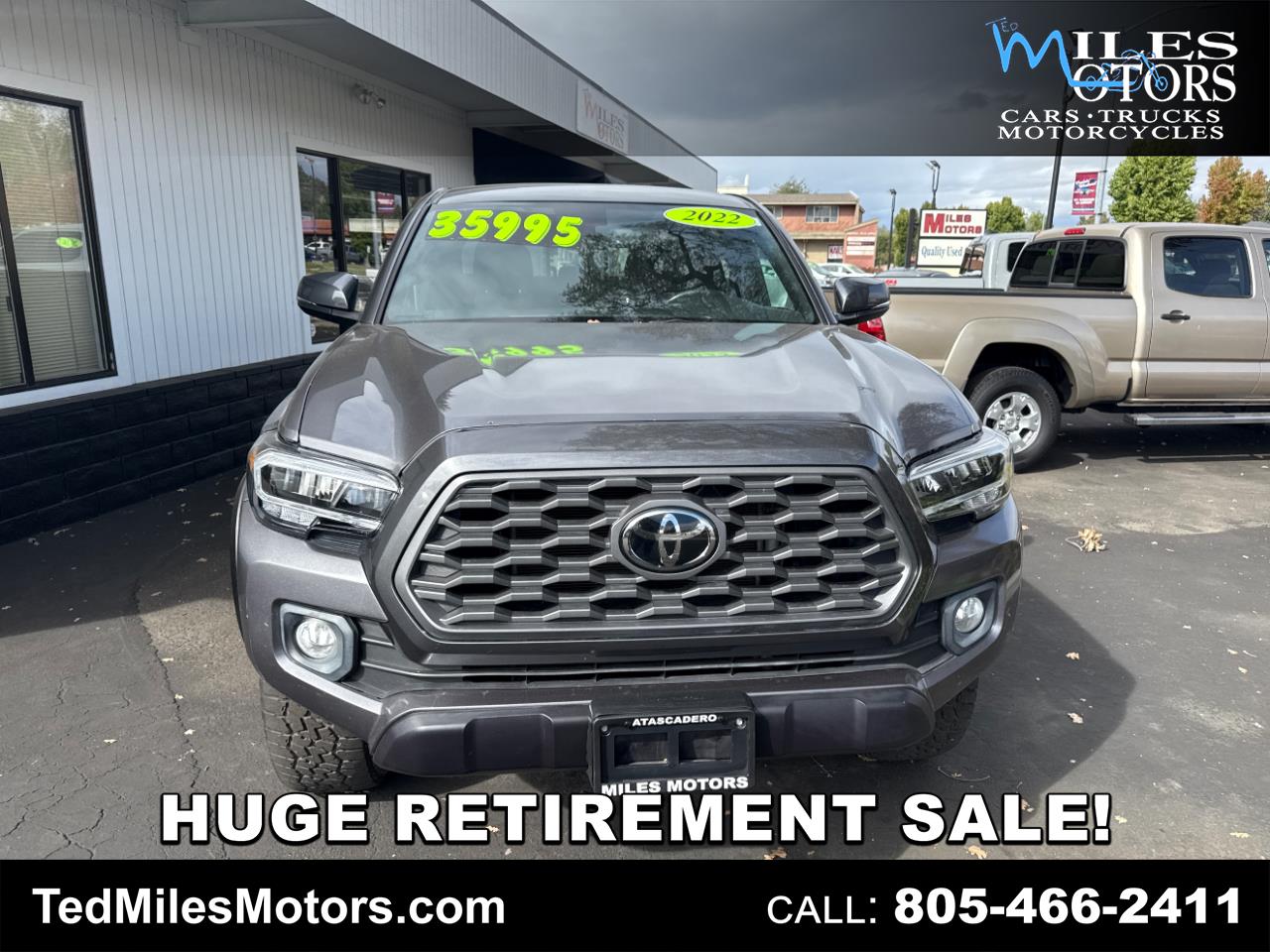 2022 Toyota Tacoma 4WD TRD Off Road Double Cab 5' Bed V6 MT (Natl)