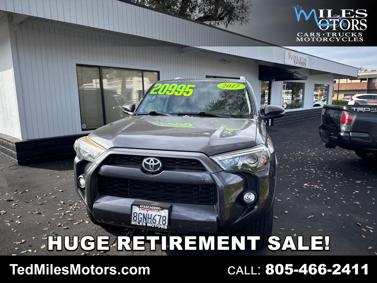 2017 Toyota 4Runner SR5 Premium 2WD (Natl)