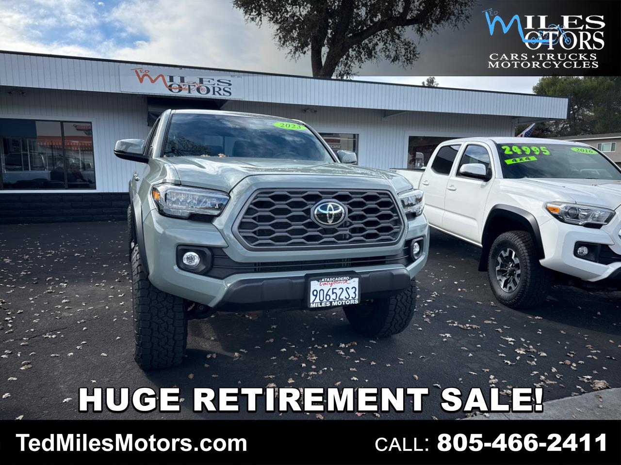 2023 Toyota Tacoma 4WD TRD Off Road Double Cab 5' Bed V6 MT (Natl)