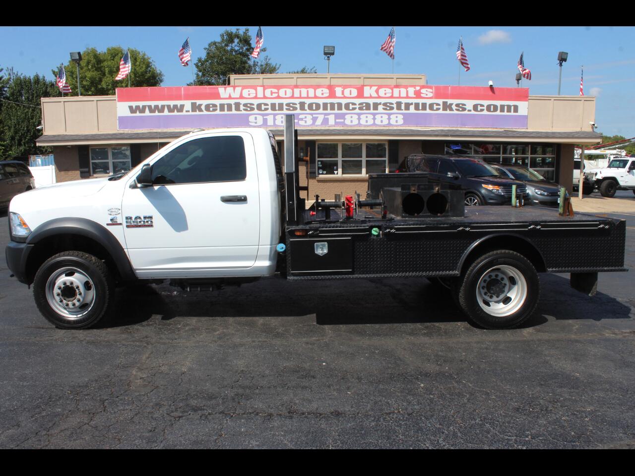 Used 2016 RAM 5500 Regular Cab 4WD DRW Flatbed for Sale in Collinsville