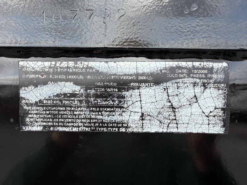 Diamond C Trailer  2007