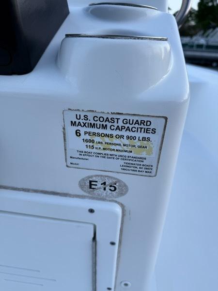 TideWater 1800 Bay Max  2017