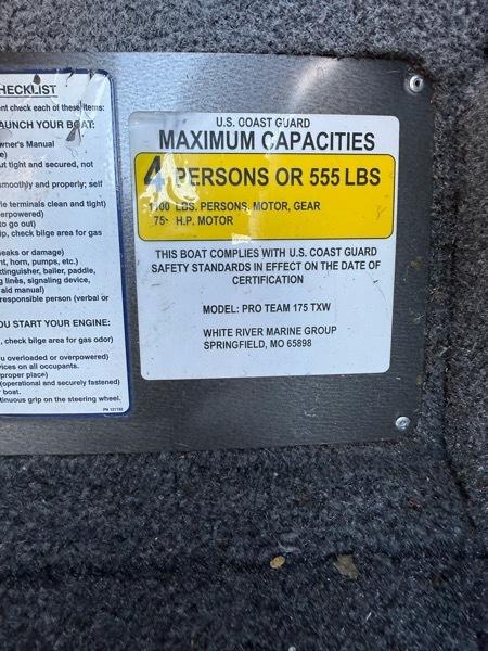 Tracker Bass Pro Team 175 TXW  2020