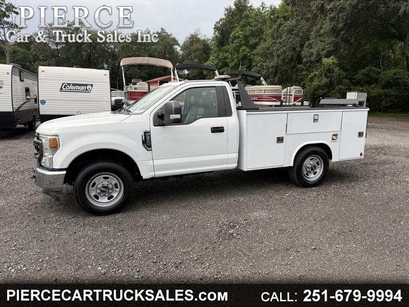 White 2020 Ford F-350 Super Duty Chassis Pickup Truck 4X2 Automatic