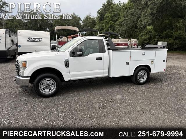 White 2020 Ford F-350 Super Duty Chassis Pickup Truck 4X2 Automatic