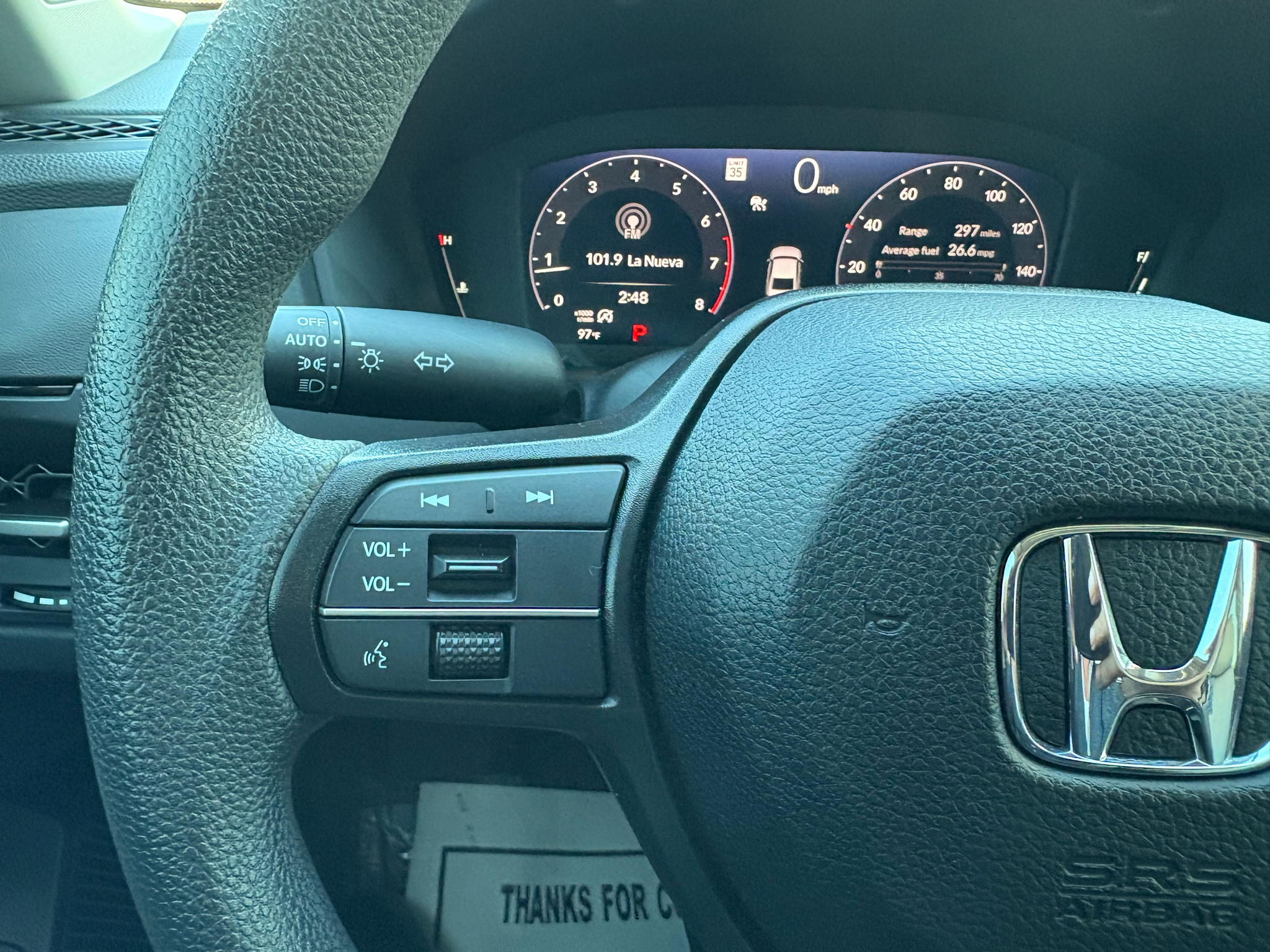 Honda Accord Sedan EX CVT 2023