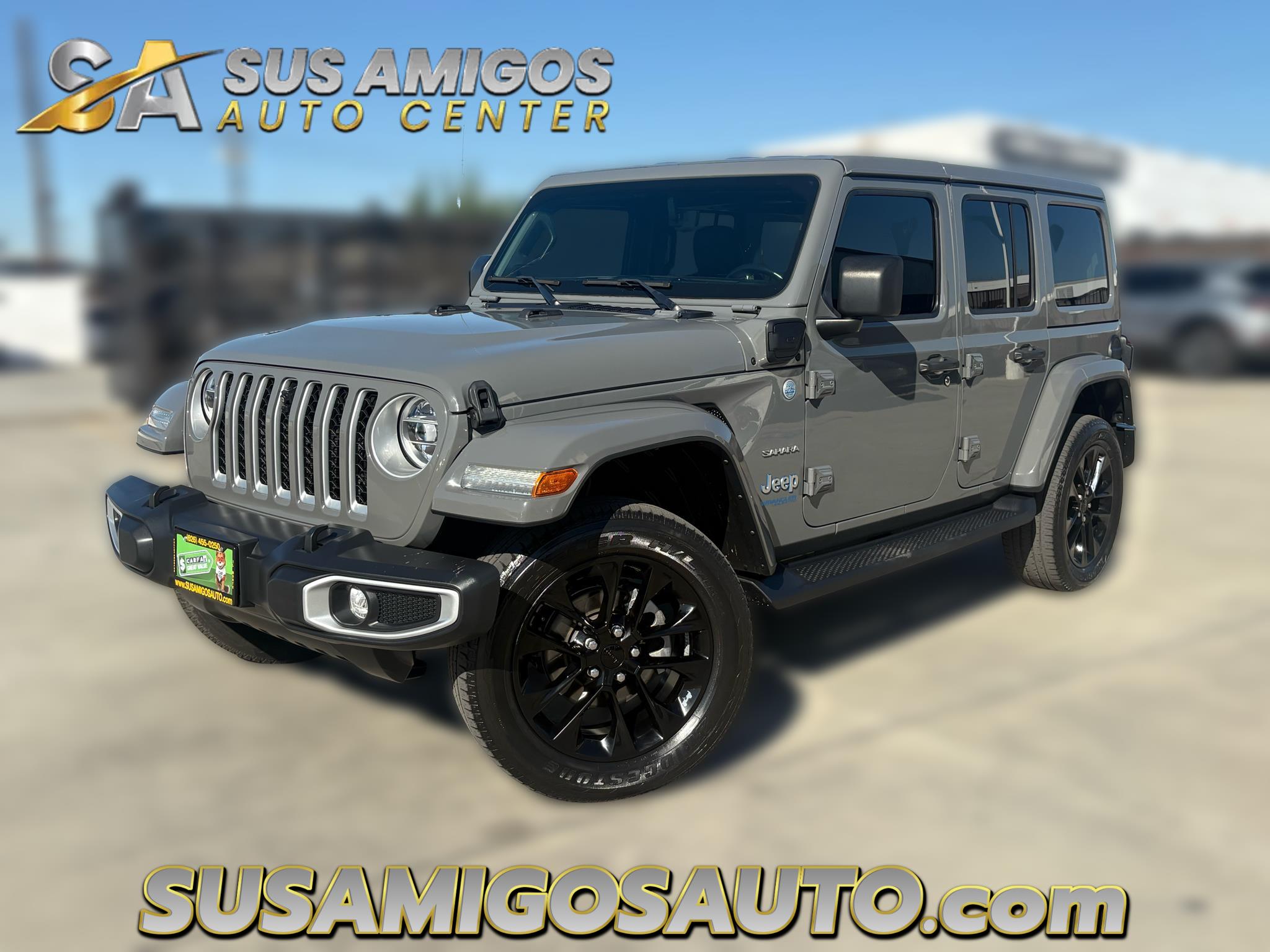 2021 Jeep Wrangler 4xe Unlimited Sahara 4x4