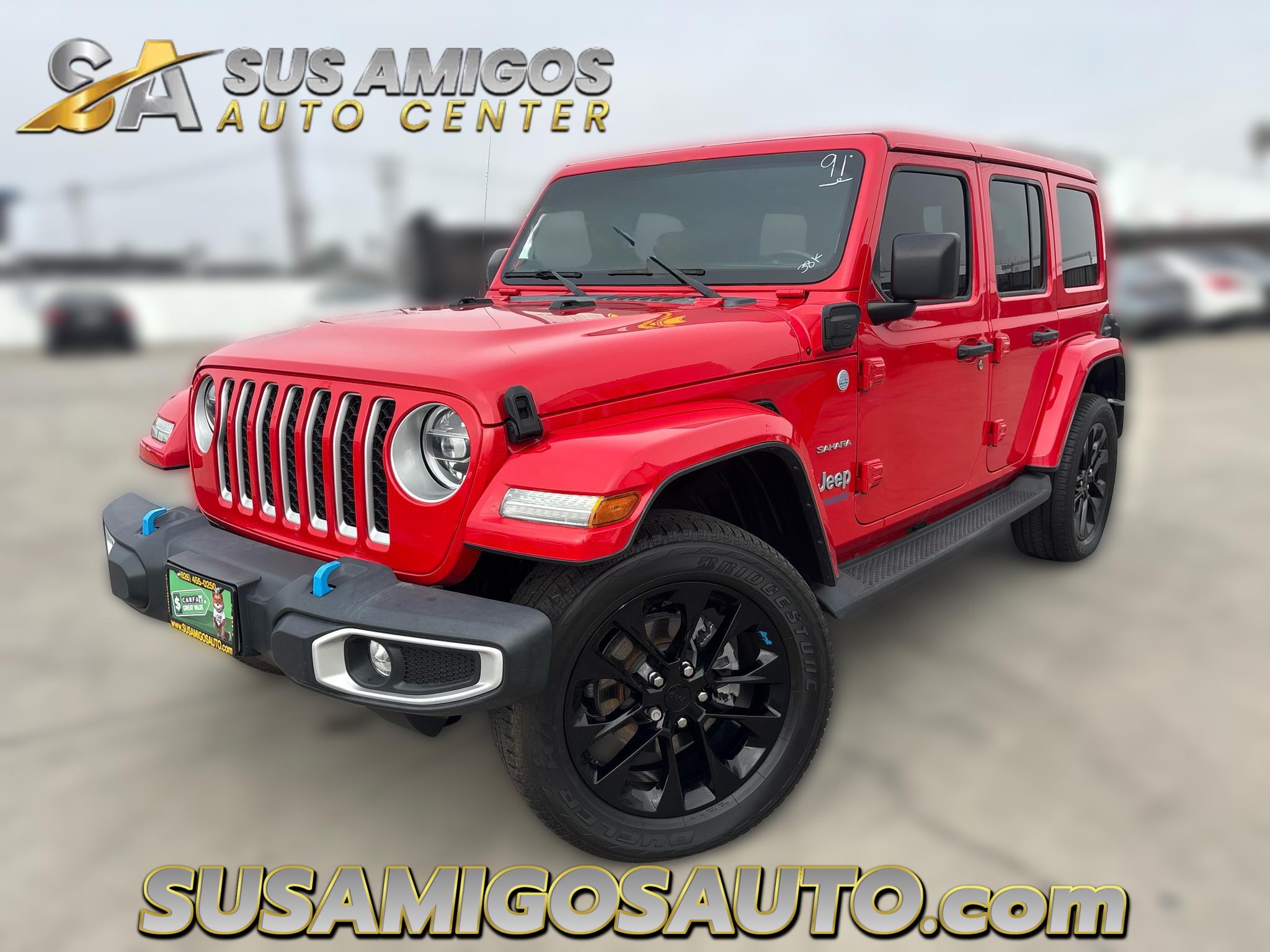 2022 Jeep Wrangler 4xe Unlimited Sahara 4x4