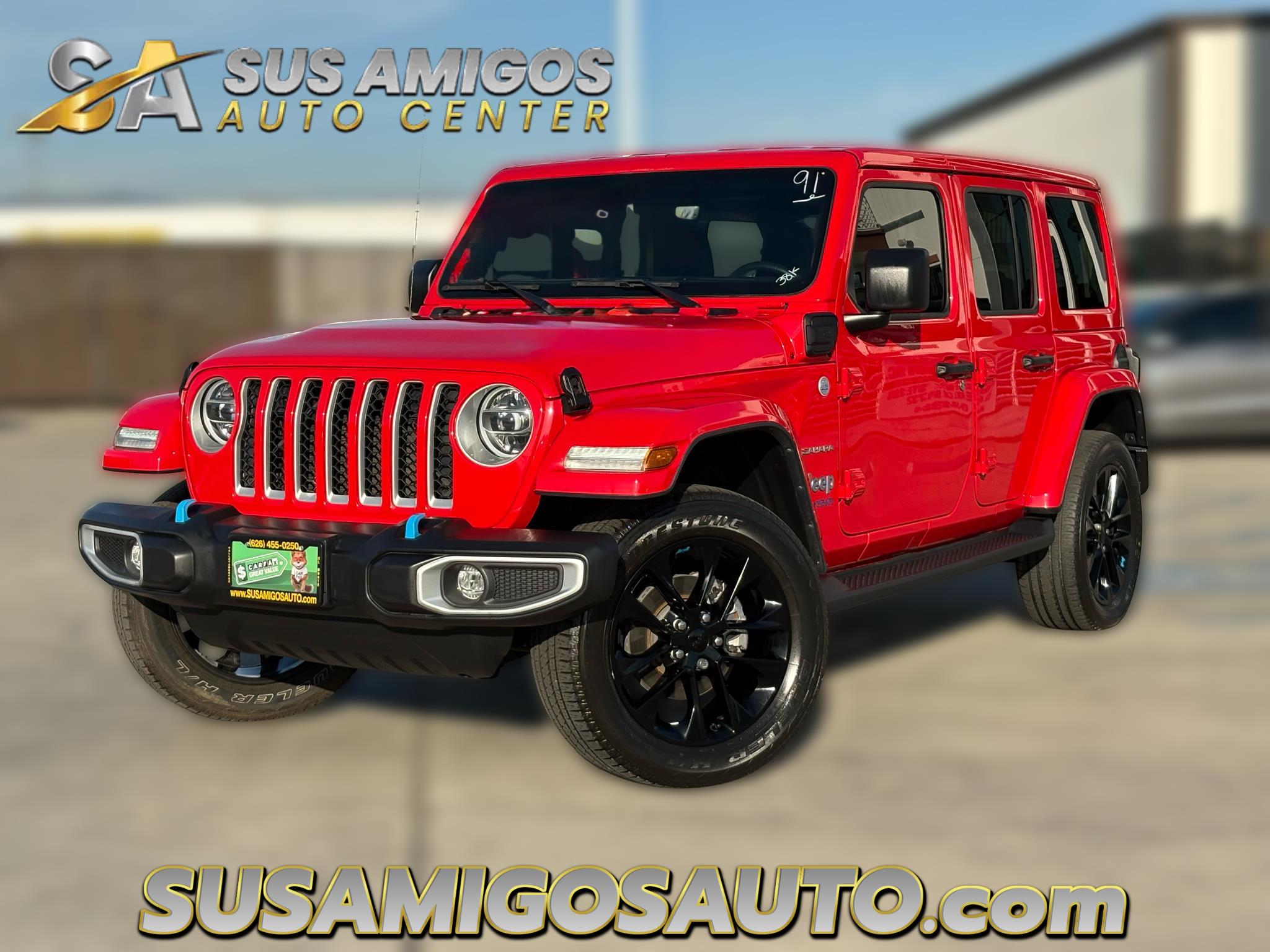 2022 Jeep Wrangler 4xe Unlimited Sahara 4x4