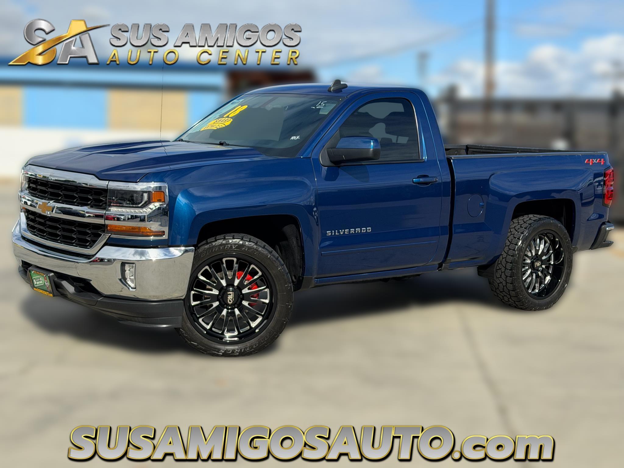 2018 Chevrolet Silverado 1500 4WD Reg Cab 119.0" LT w/1LT