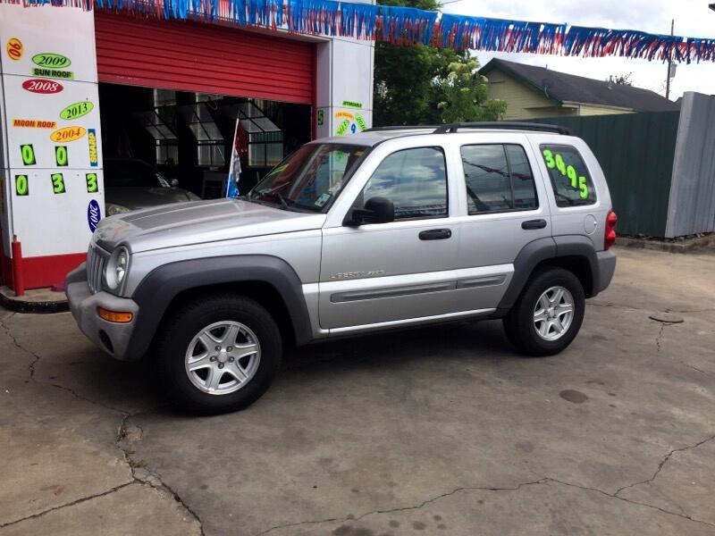 Used 2002 Jeep Liberty Sport for Sale in New Orleans LA
