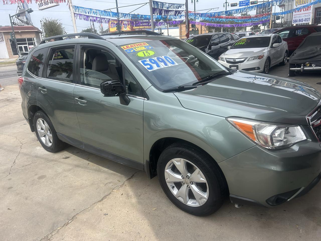 Subaru Forester 4dr CVT 2.5i Limited PZEV 2015