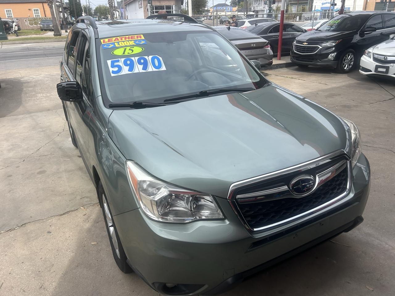 Subaru Forester 4dr CVT 2.5i Limited PZEV 2015