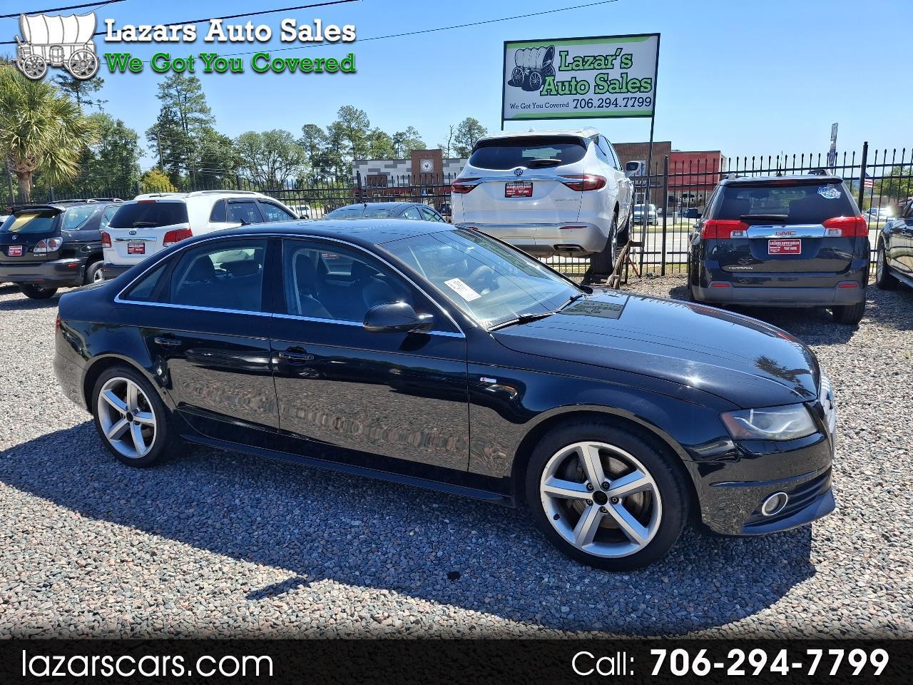 2012 Audi A4 2.0T Sedan quattro Tiptronic