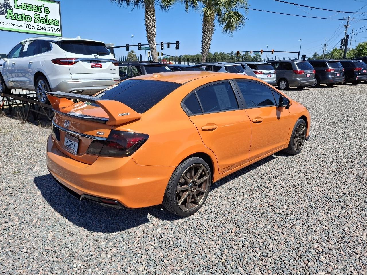 Honda Civic Si Sedan 6-Speed MT 2014