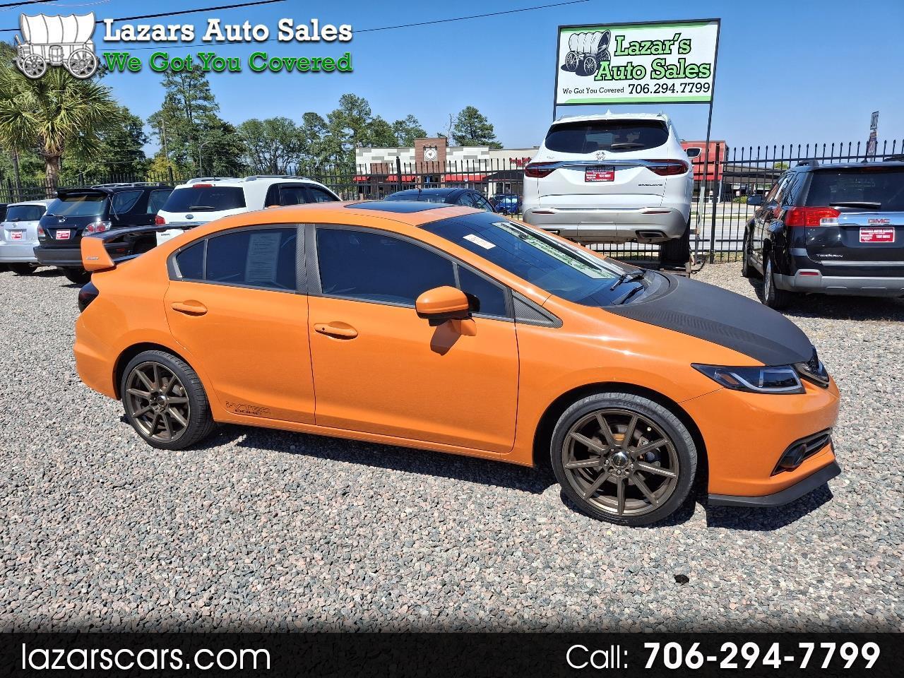 Honda Civic Si Sedan 6-Speed MT 2014