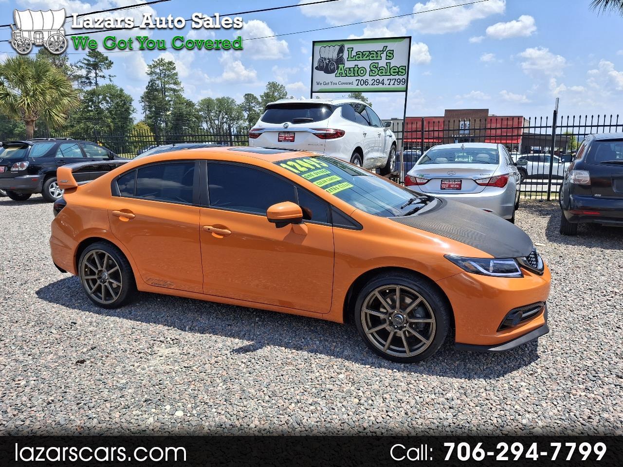 2014 Honda Civic Si Sedan 6-Speed MT