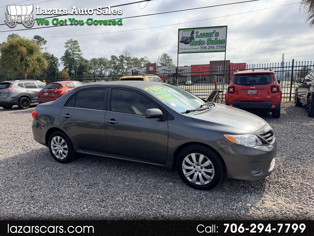Toyota Corolla LE 4-Speed AT 2013