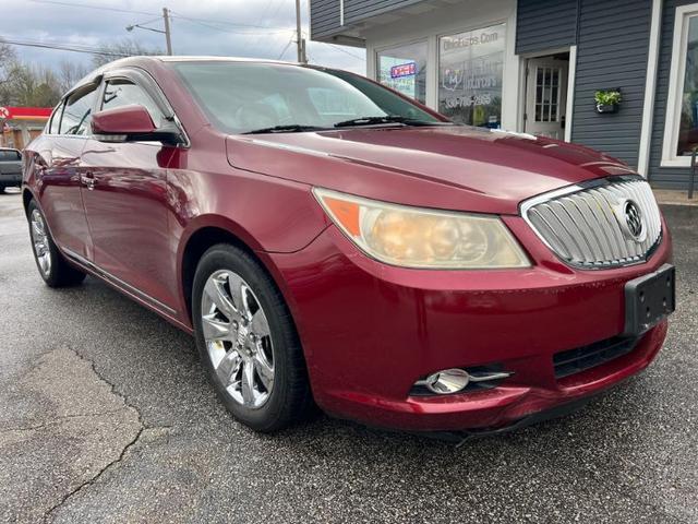 Red 2010 Buick LaCrosse CXL FWD Sedan Front-Wheel Drive Automatic
