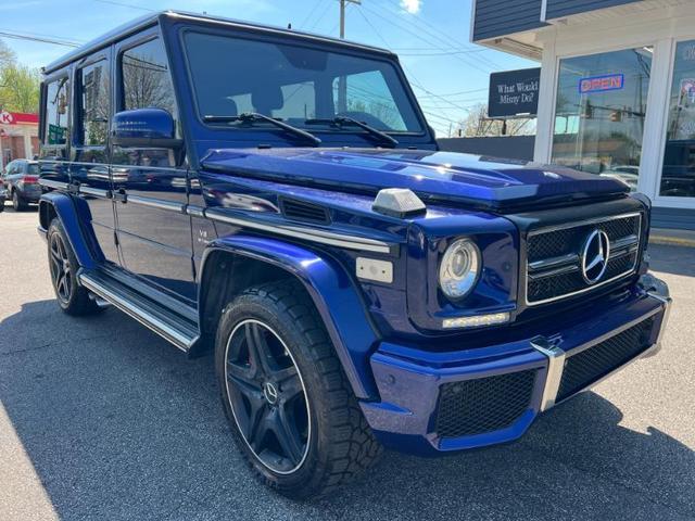 Blue 2013 Mercedes-Benz G-Class G 63 AMG 4MATIC SUV / Crossover All-Wheel Drive Automatic