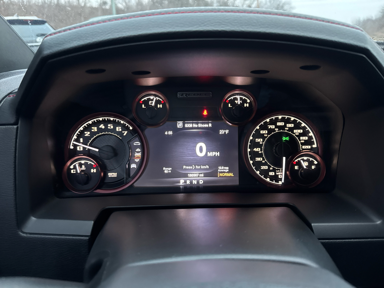 RAM 1500 4WD Crew Cab 140.5" Rebel 2018