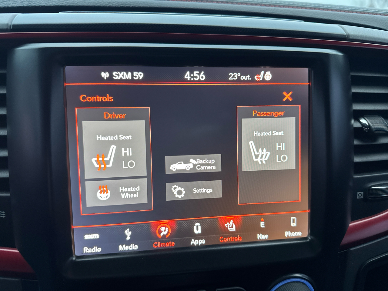 RAM 1500 4WD Crew Cab 140.5" Rebel 2018