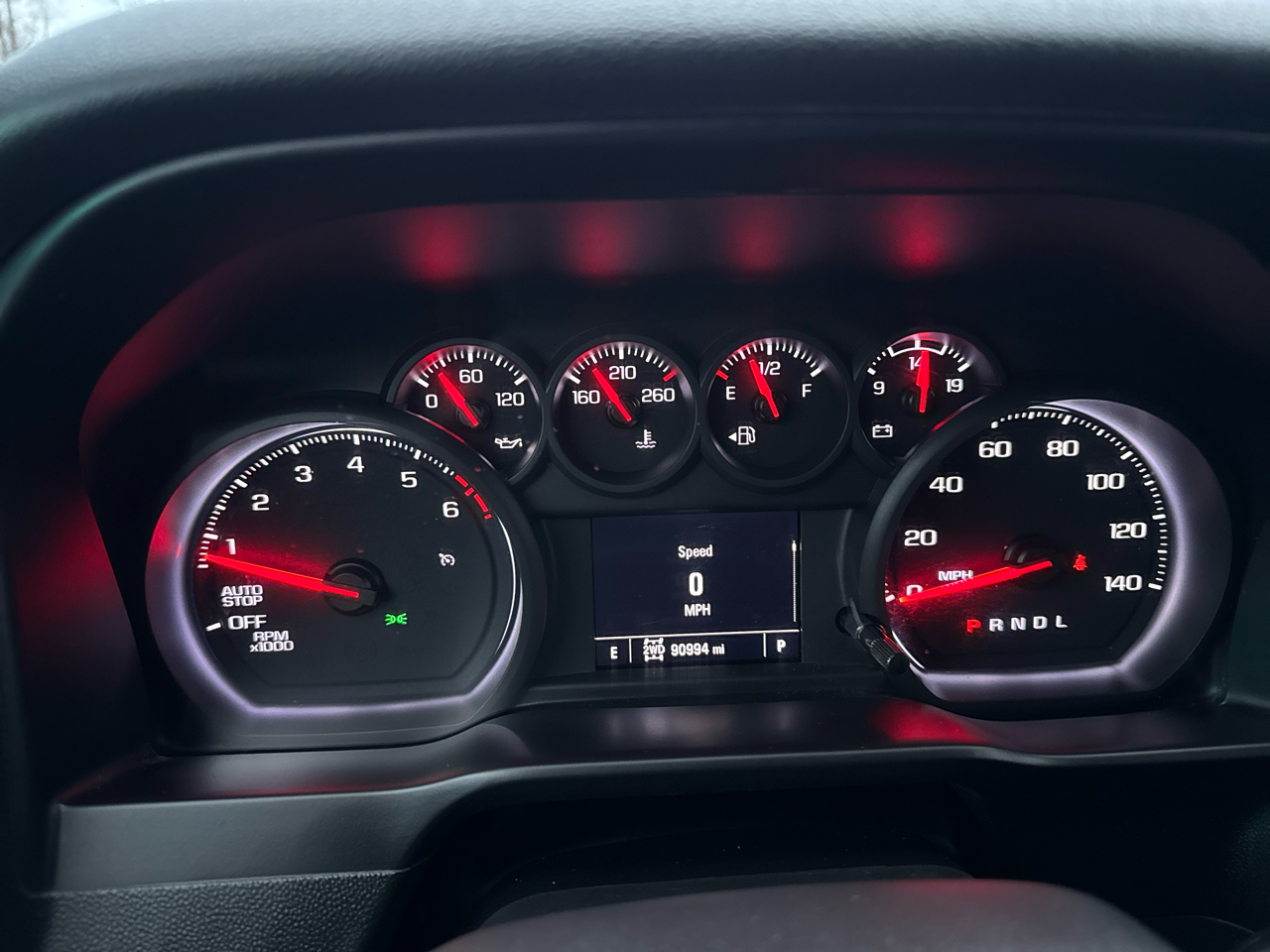 Chevrolet Silverado 1500 4WD Crew Cab 147" Custom 2021