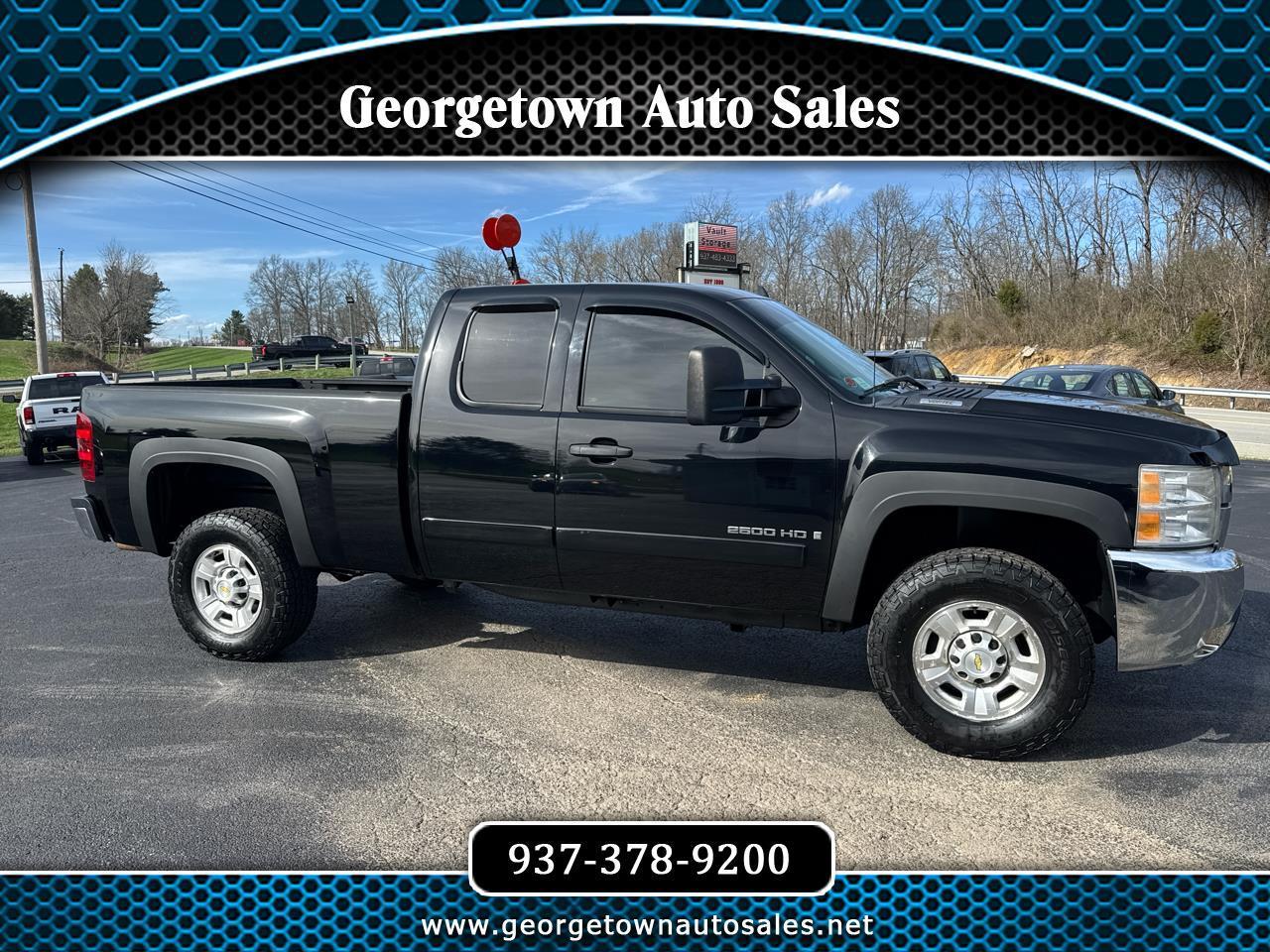 2008 Chevrolet Silverado 2500HD 4WD Ext Cab 143.5" LT w/2LT