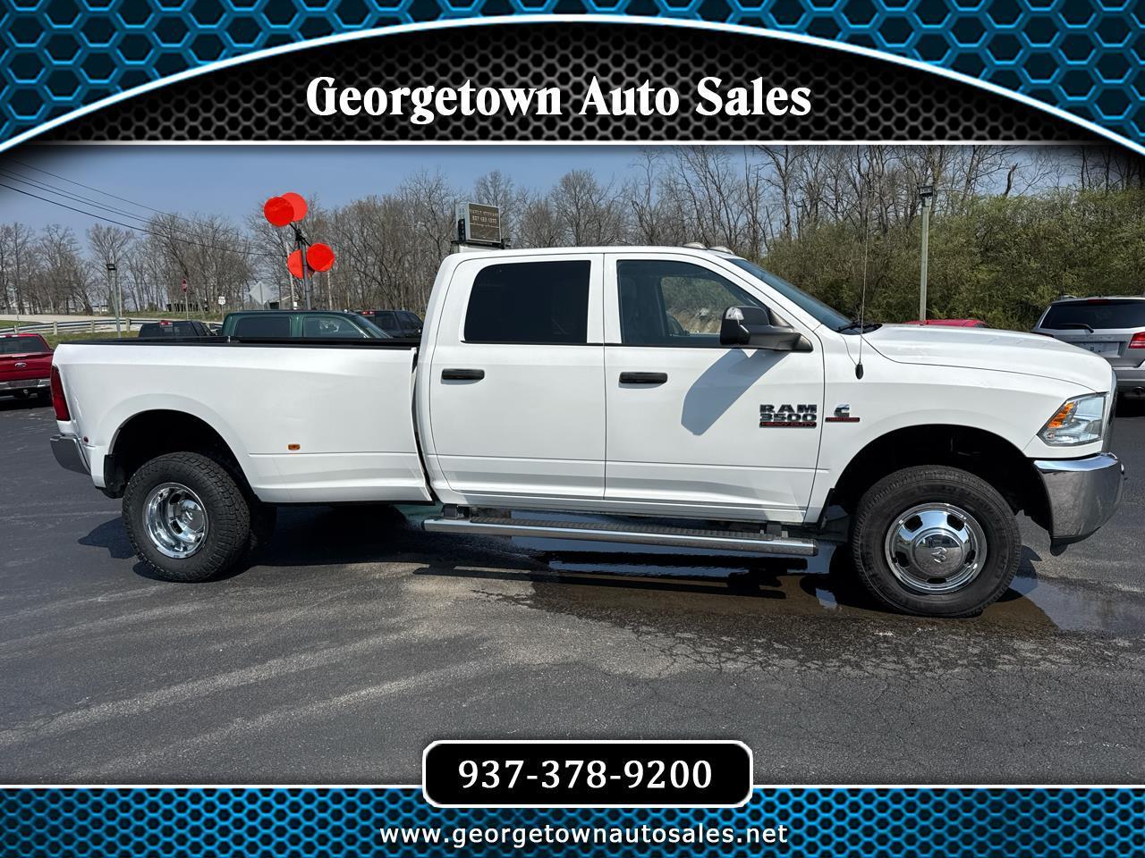 2018 RAM 3500 Tradesman 4x4 Crew Cab 8' Box