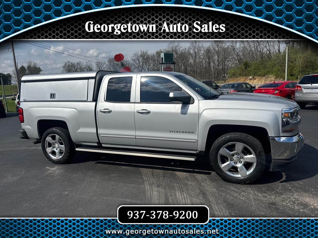 Chevrolet Silverado 1500 4WD Double Cab 143.5" LT w/1LT 2018