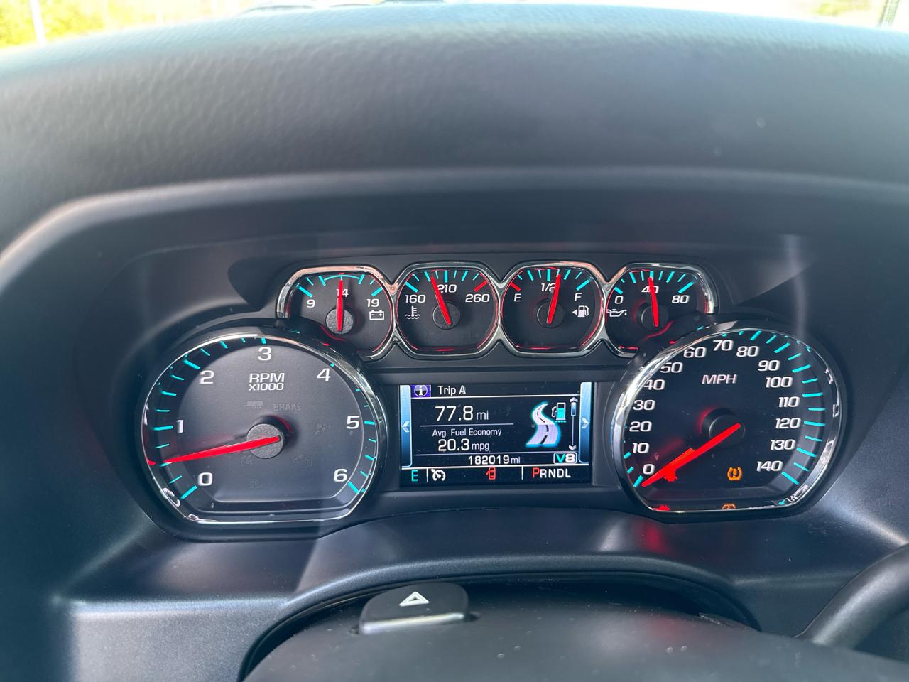 Chevrolet Silverado 1500 4WD Double Cab 143.5" LT w/1LT 2018