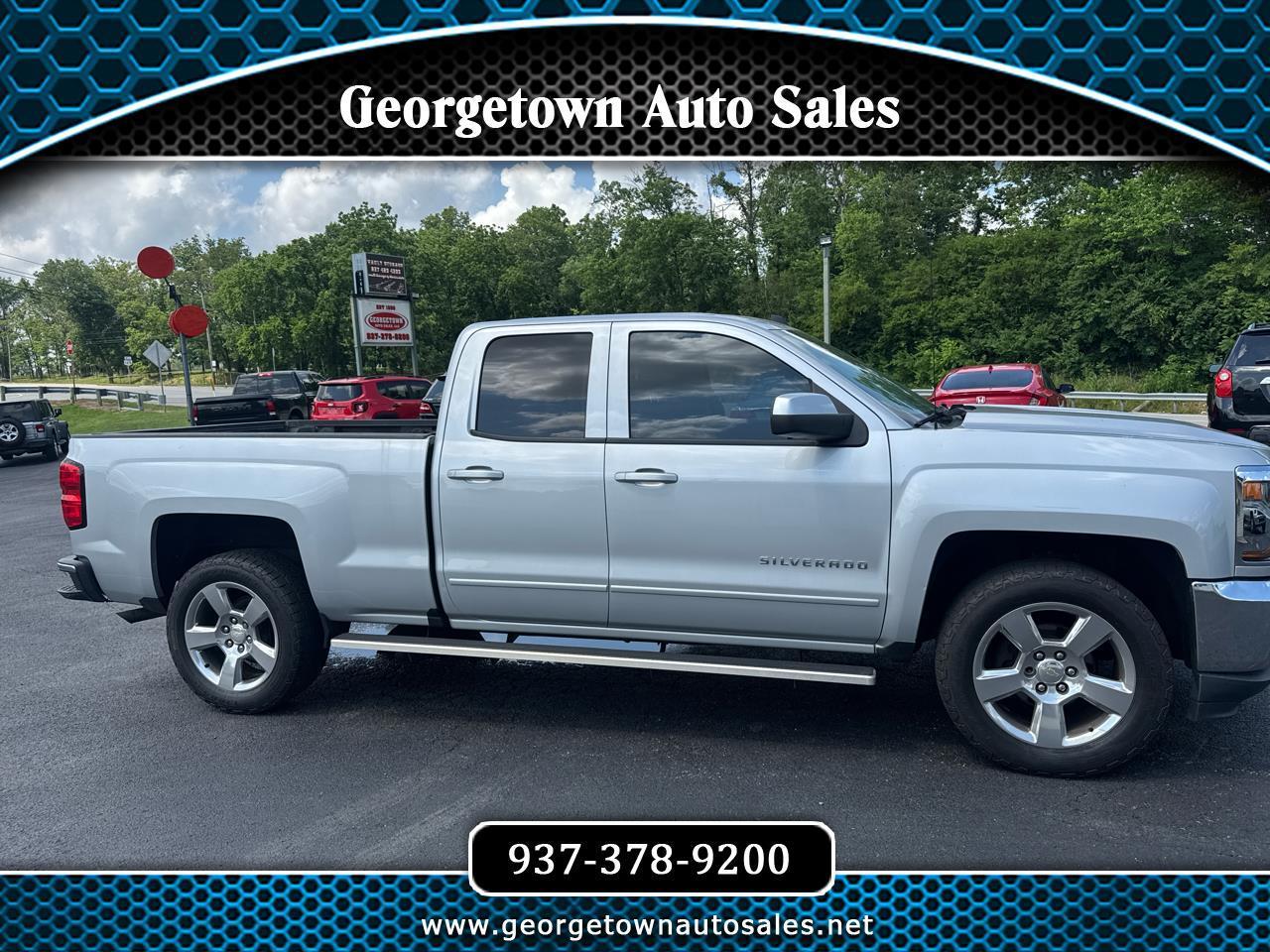 2018 Chevrolet Silverado 1500 4WD Double Cab 143.5" LT w/1LT