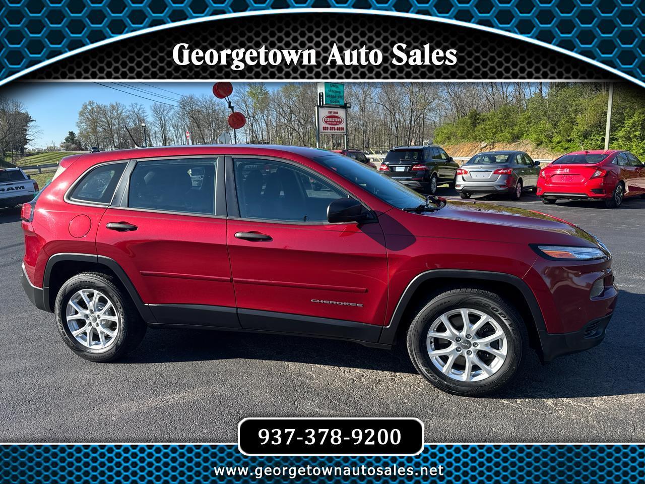 2015 Jeep Cherokee 4WD 4dr Sport