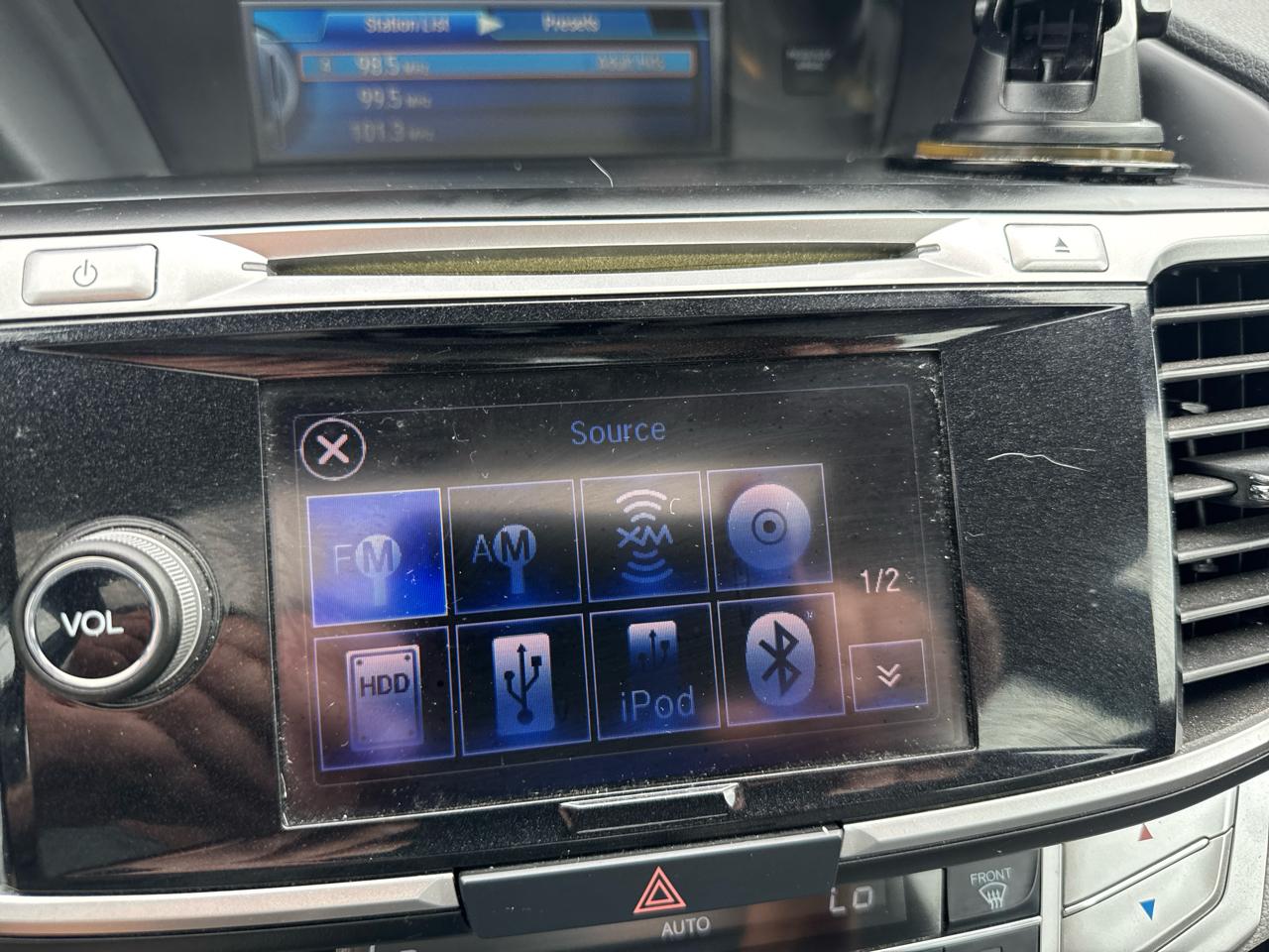 Honda Accord Sedan 4dr I4 CVT EX-L w/Navi 2015