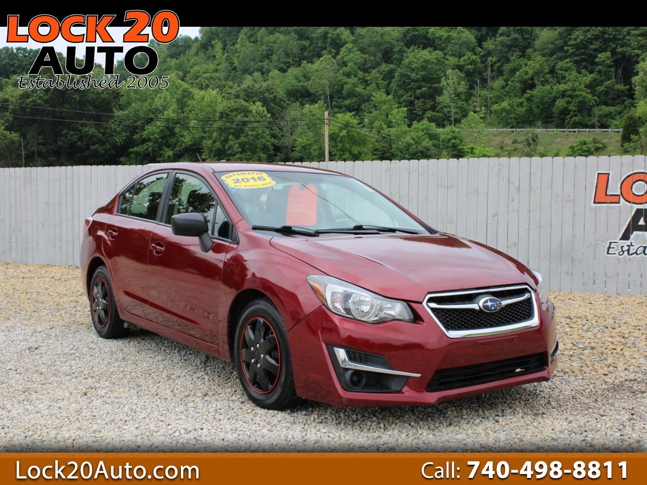 Used 2016 Subaru Impreza AWD 4DR SEDAN for Sale in OH 43832 Lock 20 Auto