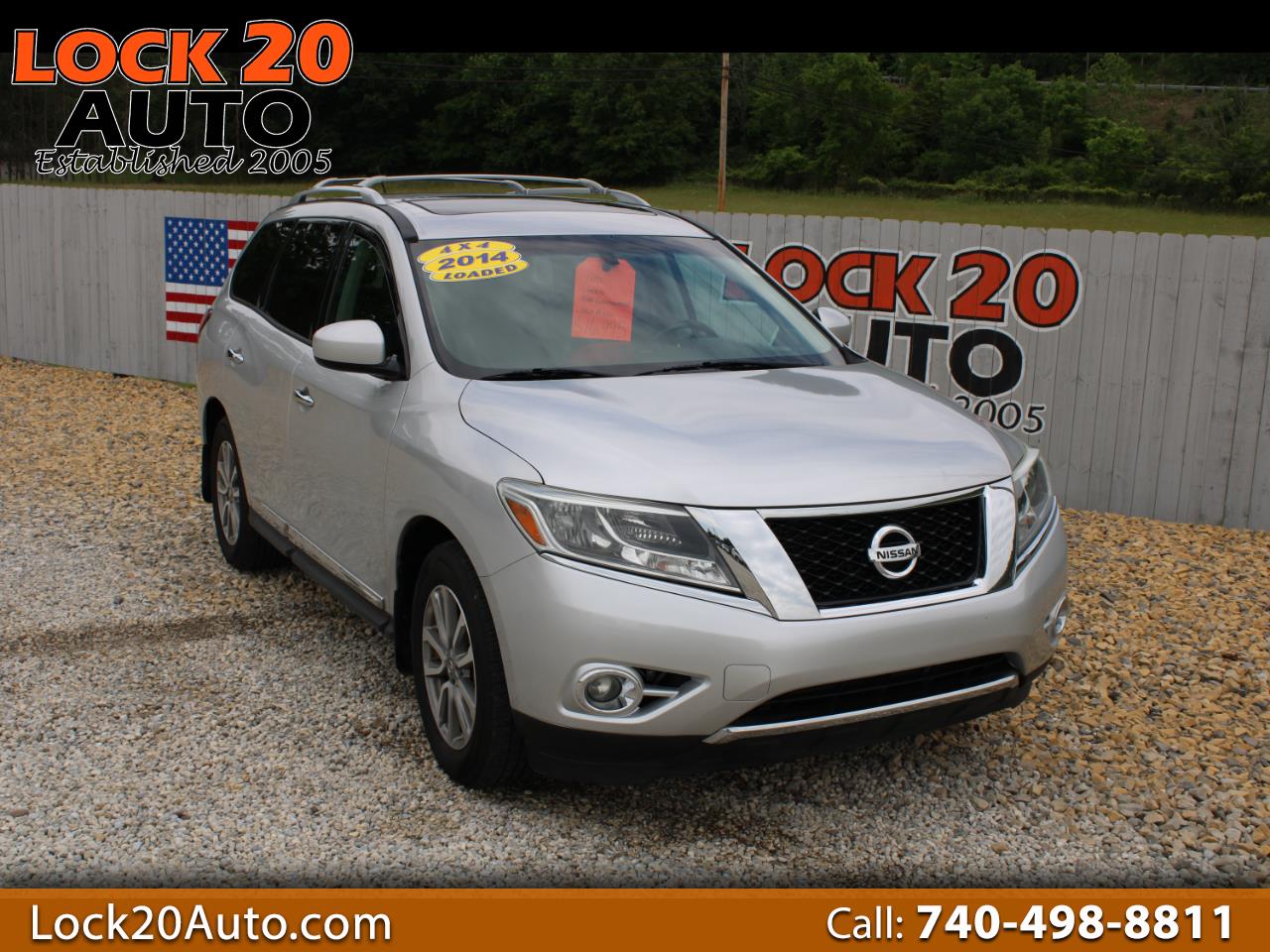 Used 2014 Nissan Pathfinder SL 4WD for Sale in OH 43832