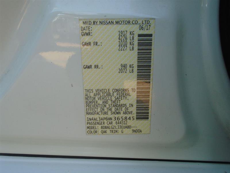 Nissan Altima 2.5 2017