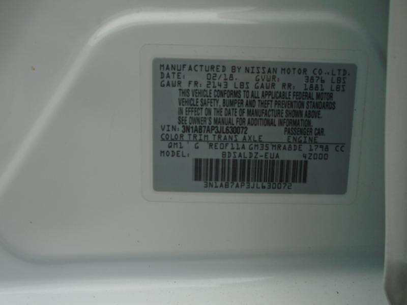 Nissan Sentra SR 2018