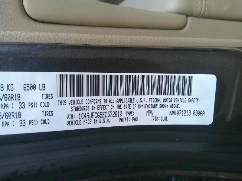 Jeep Grand Cherokee Overland 4WD 2014