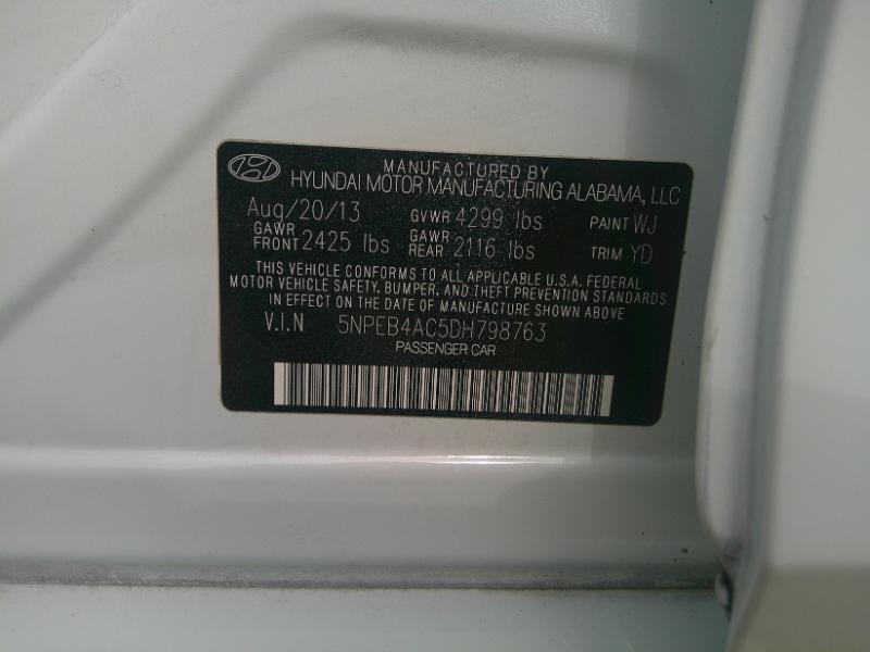 Hyundai Sonata GLS 2013