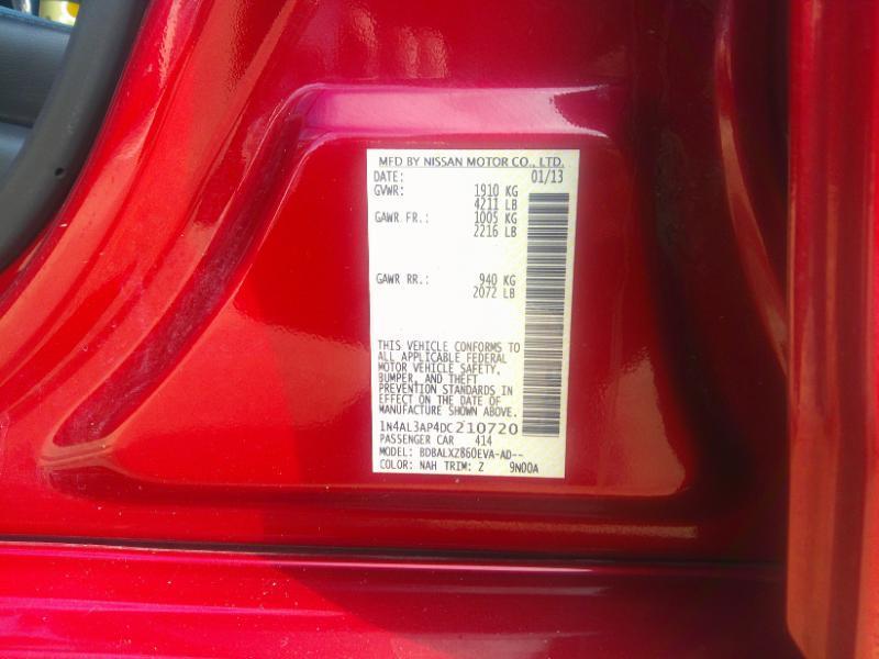 Nissan Altima 2.5 SL 2013