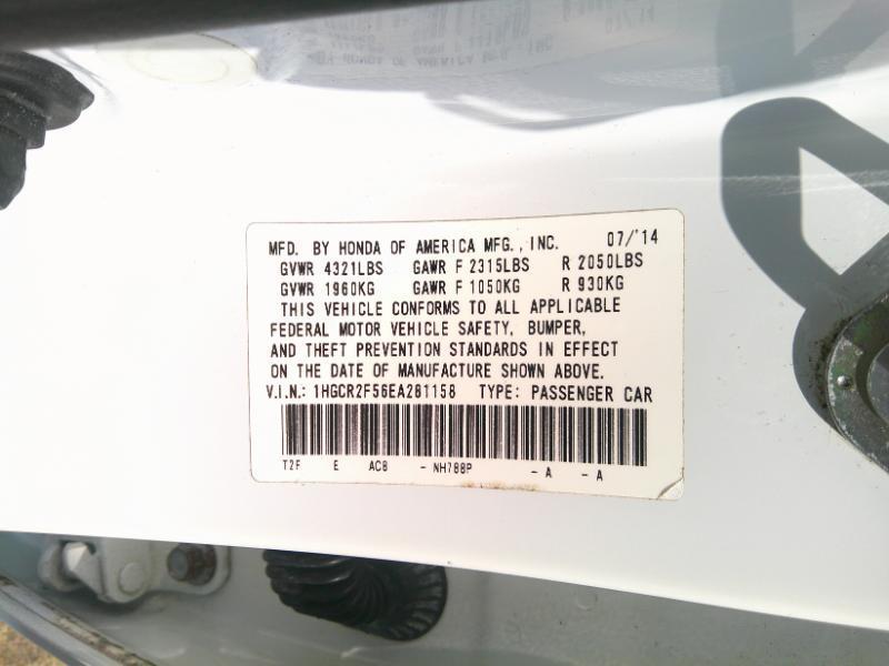 Honda Accord Sport Sedan CVT 2014