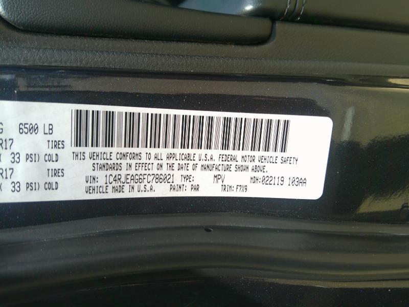 Jeep Grand Cherokee Laredo 2WD 2015