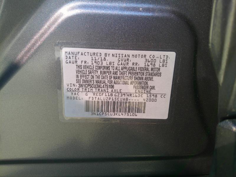 Nissan Kicks SR 2019