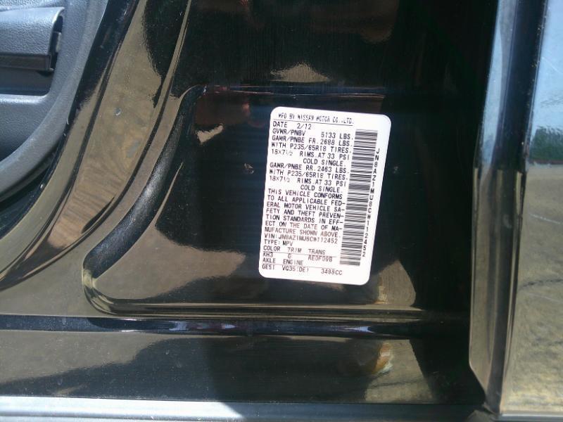 Nissan Murano S 2012