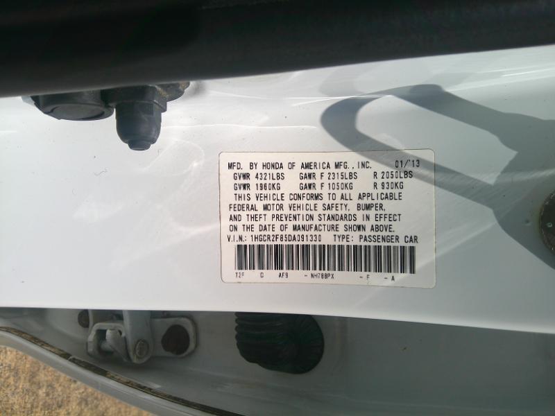 Honda Accord EX-L Sedan CVT 2013