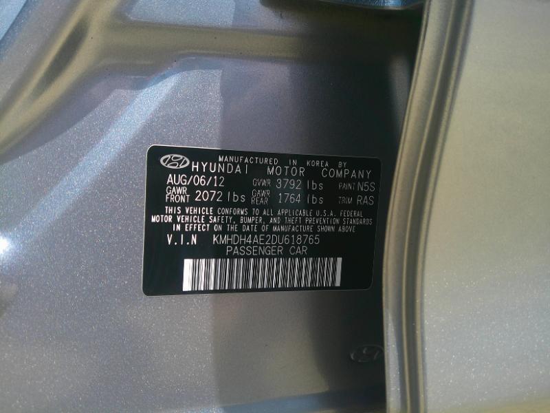 Hyundai Elantra GLS Auto 2013