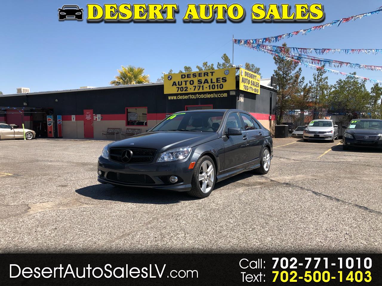 Used 2010 Mercedes-Benz C-Class 4dr Sdn C 300 Sport RWD for Sale in Las Vegas NV 89102 Desert ...