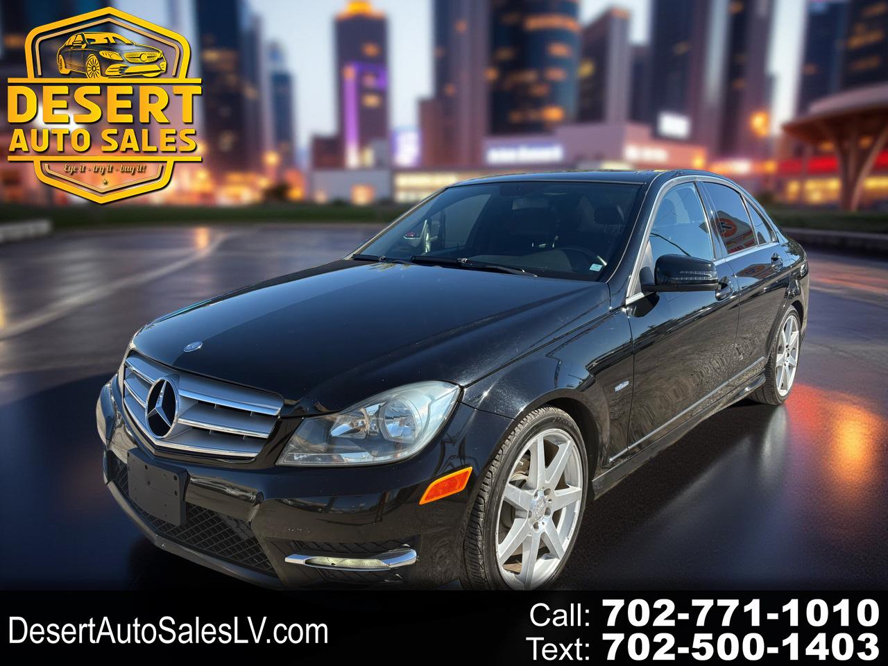 2012 Mercedes-Benz C-Class 4dr Sdn C 250 Sport RWD