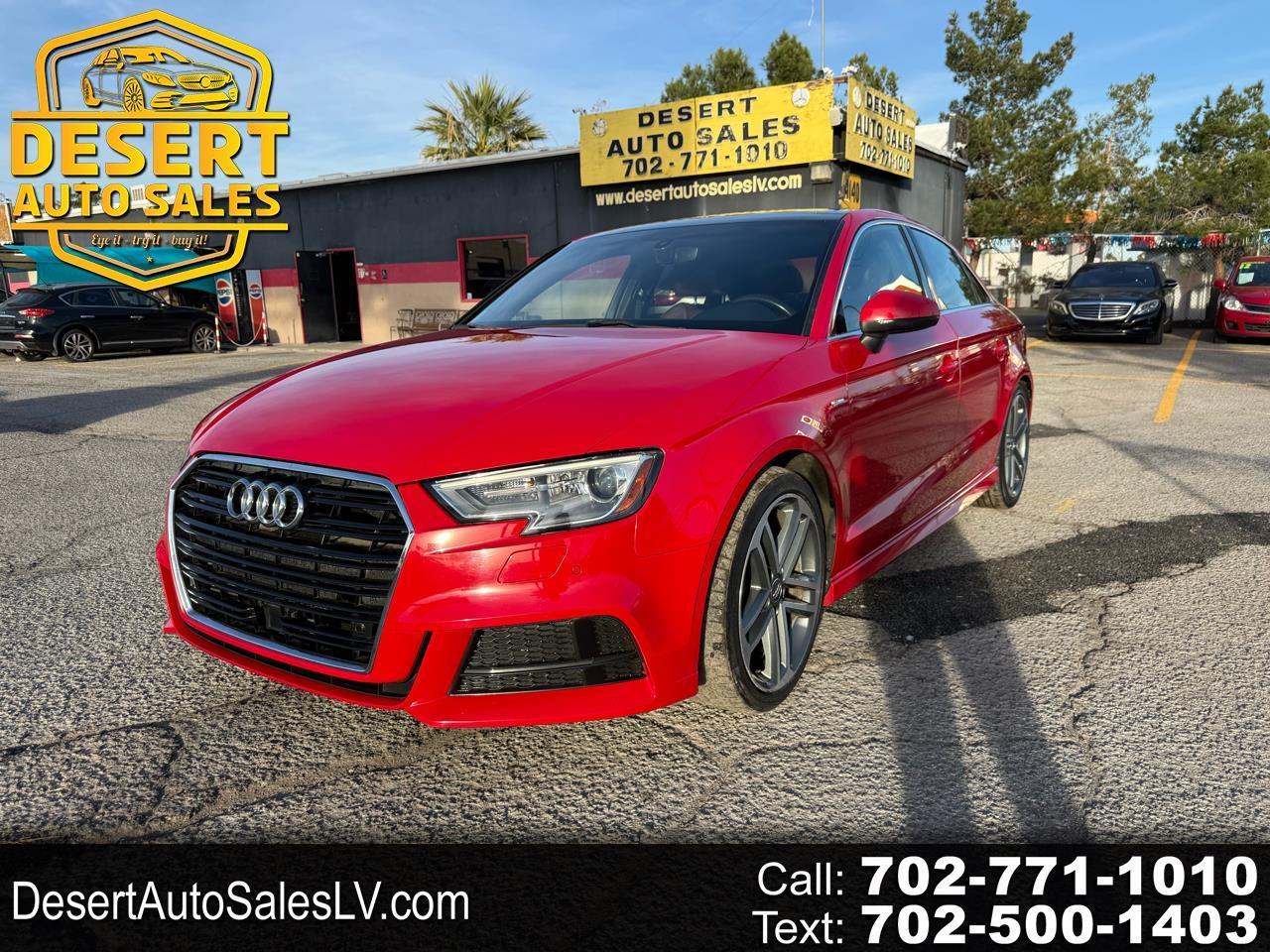 Audi A3 Sedan 2.0 TFSI Tech Premium Plus FWD 2018